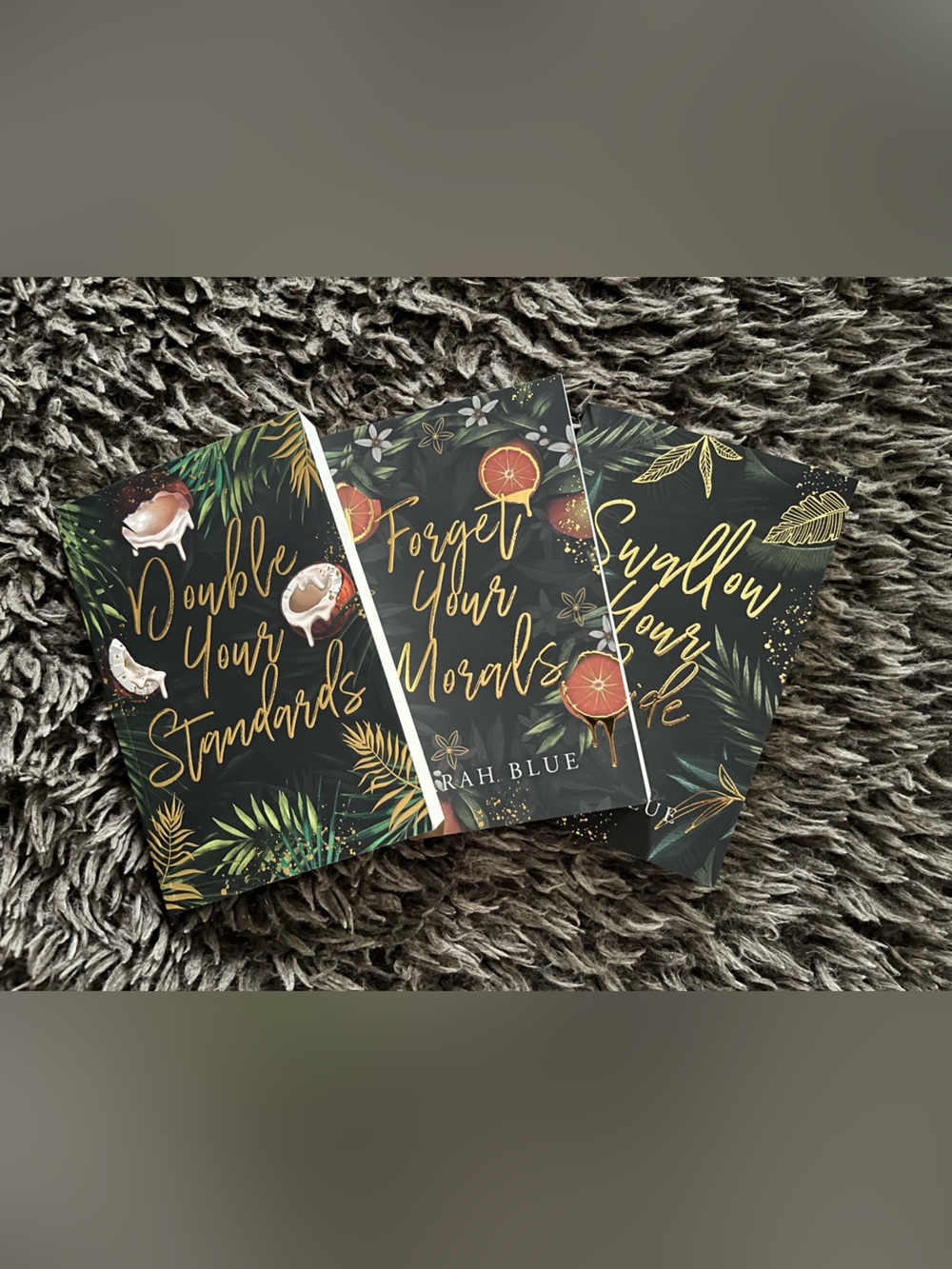 The Carlson Brothers Series by Sarah Blue - Special Edition Paperback Set